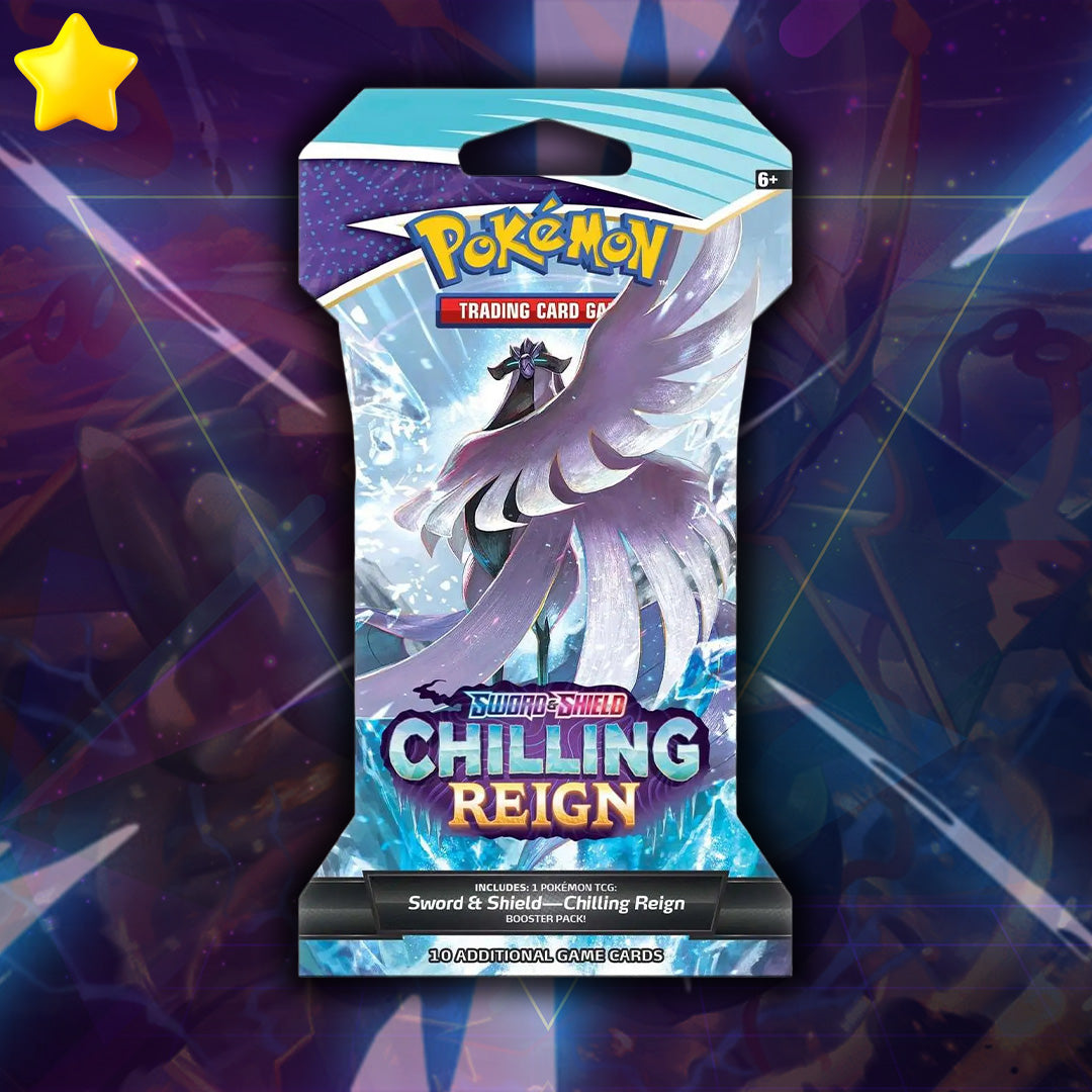Chilling Reign Sleeved Booster Pack - Ripped Live *PLEASE READ*