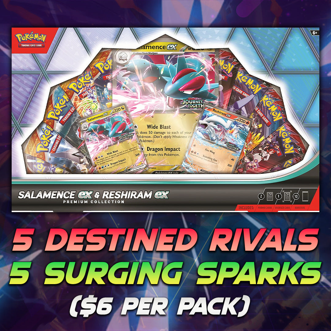 Salamence Reshiram EX Box - Ripped Live *PLEASE READ*
