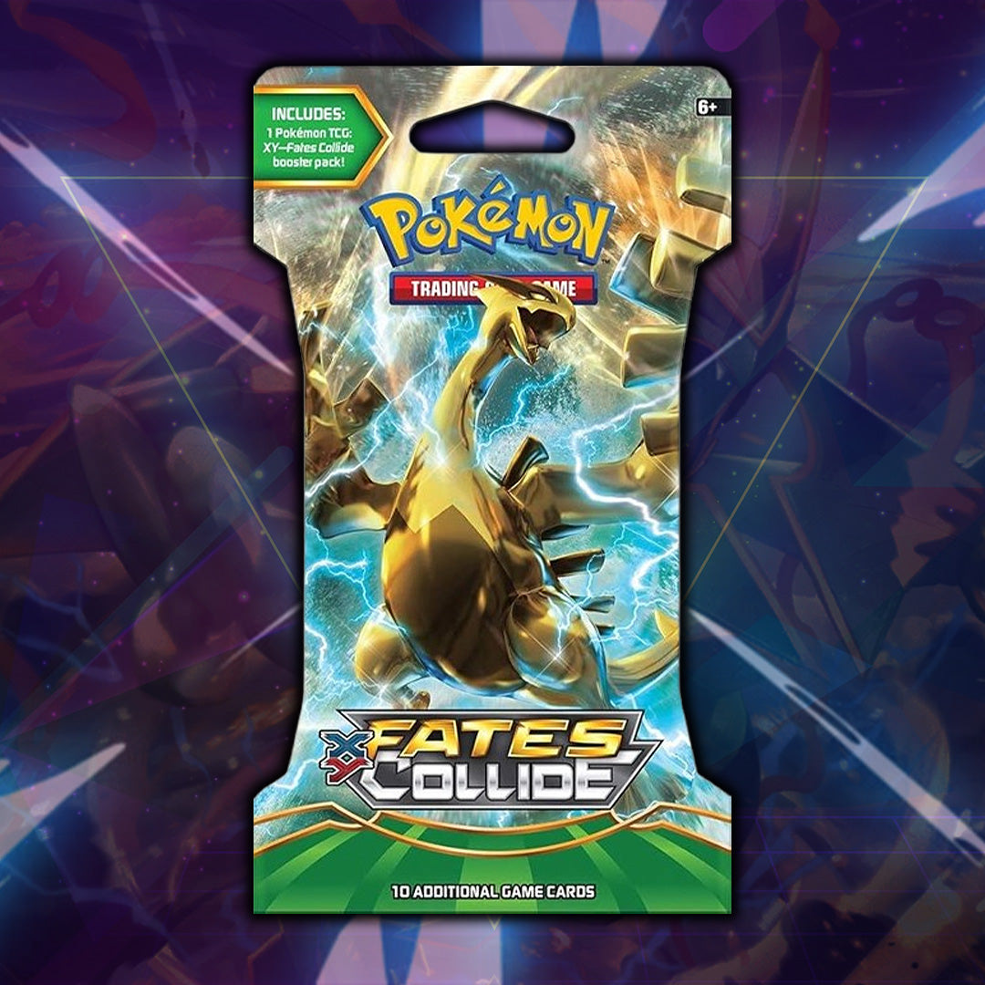 XY Fates Collide Sleeved Booster Pack - Ripped Live *PLEASE READ*