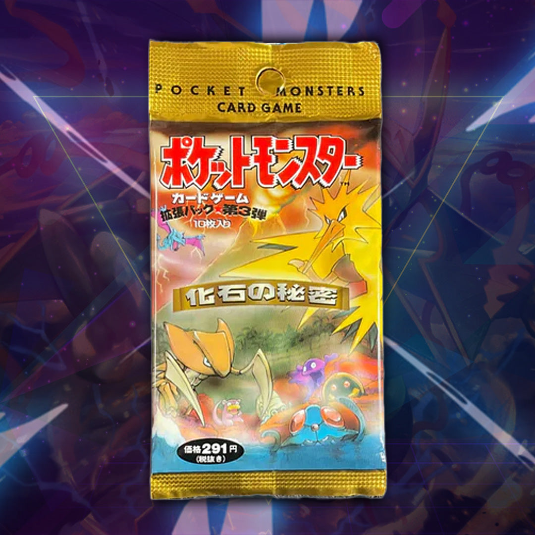 JPN Fossil Booster Pack - Ripped Live *PLEASE READ*