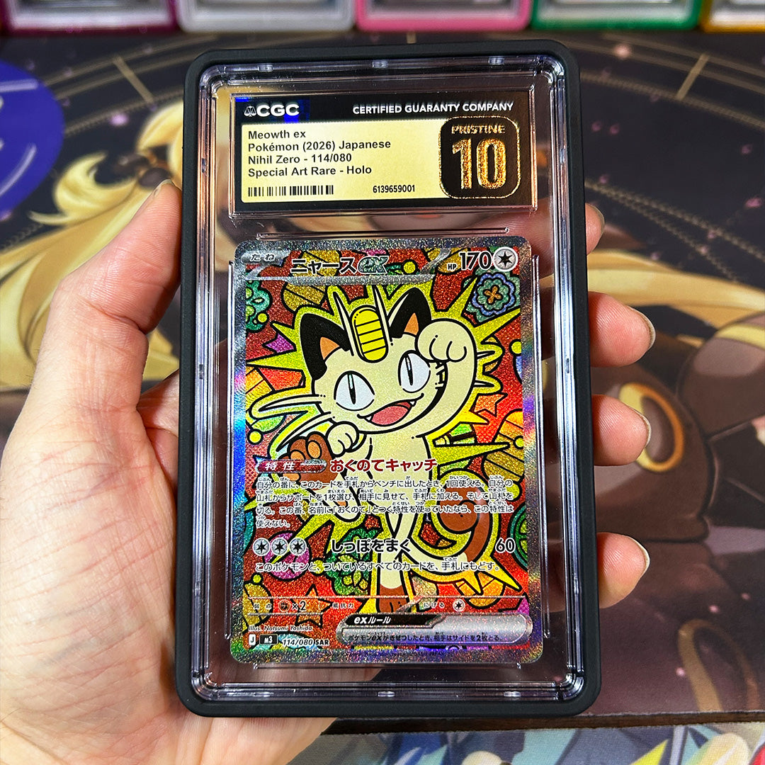 CGC 10 Meowth SAR Rocket Race! *PLEASE READ*