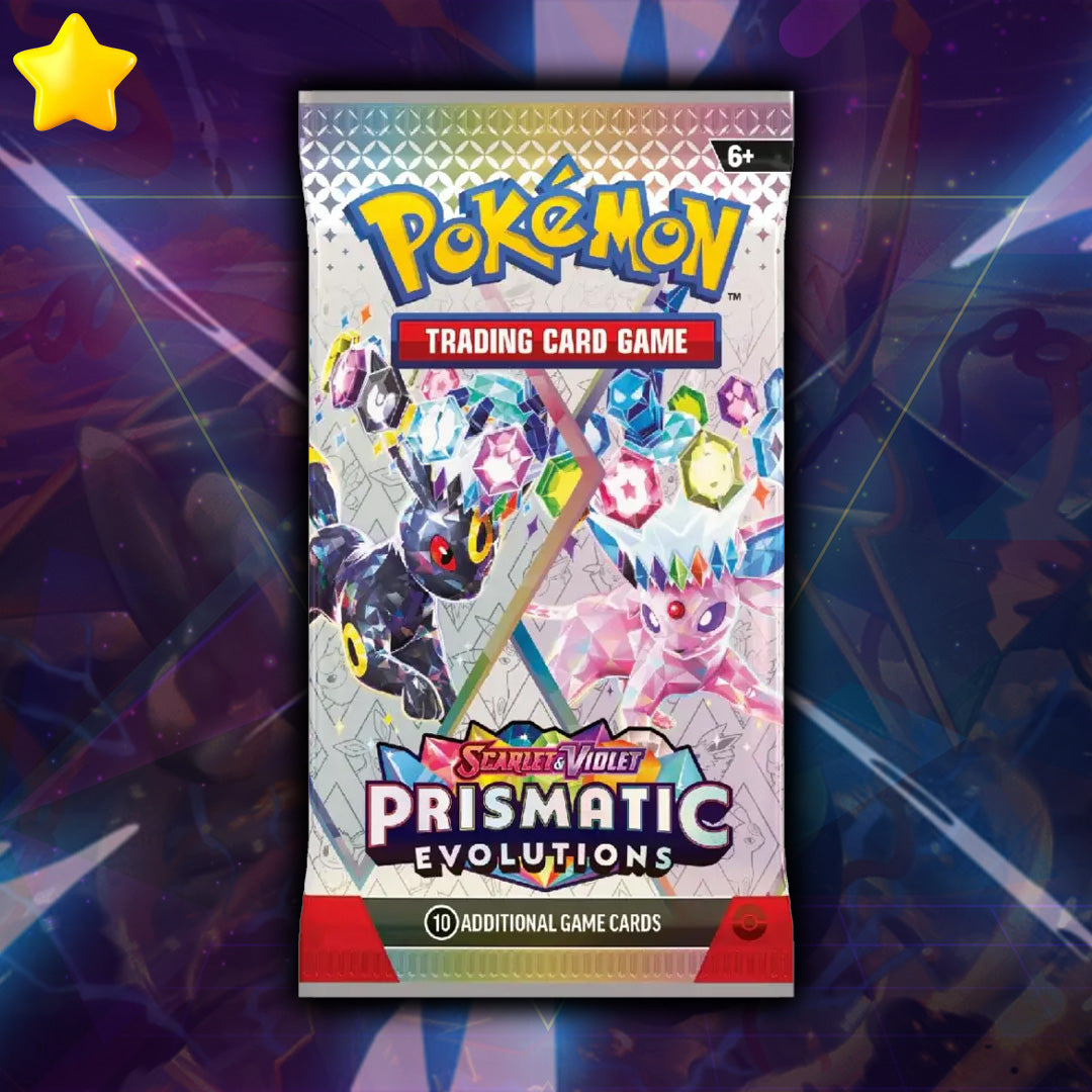 Prismatic Evolutions Booster Pack (Bonus Available) - Ripped Live *PLEASE READ*
