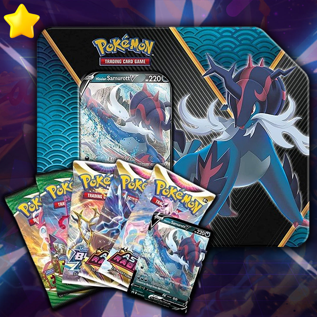 Samurott V Tin (Bonus Available) - Ripped Live *PLEASE READ*