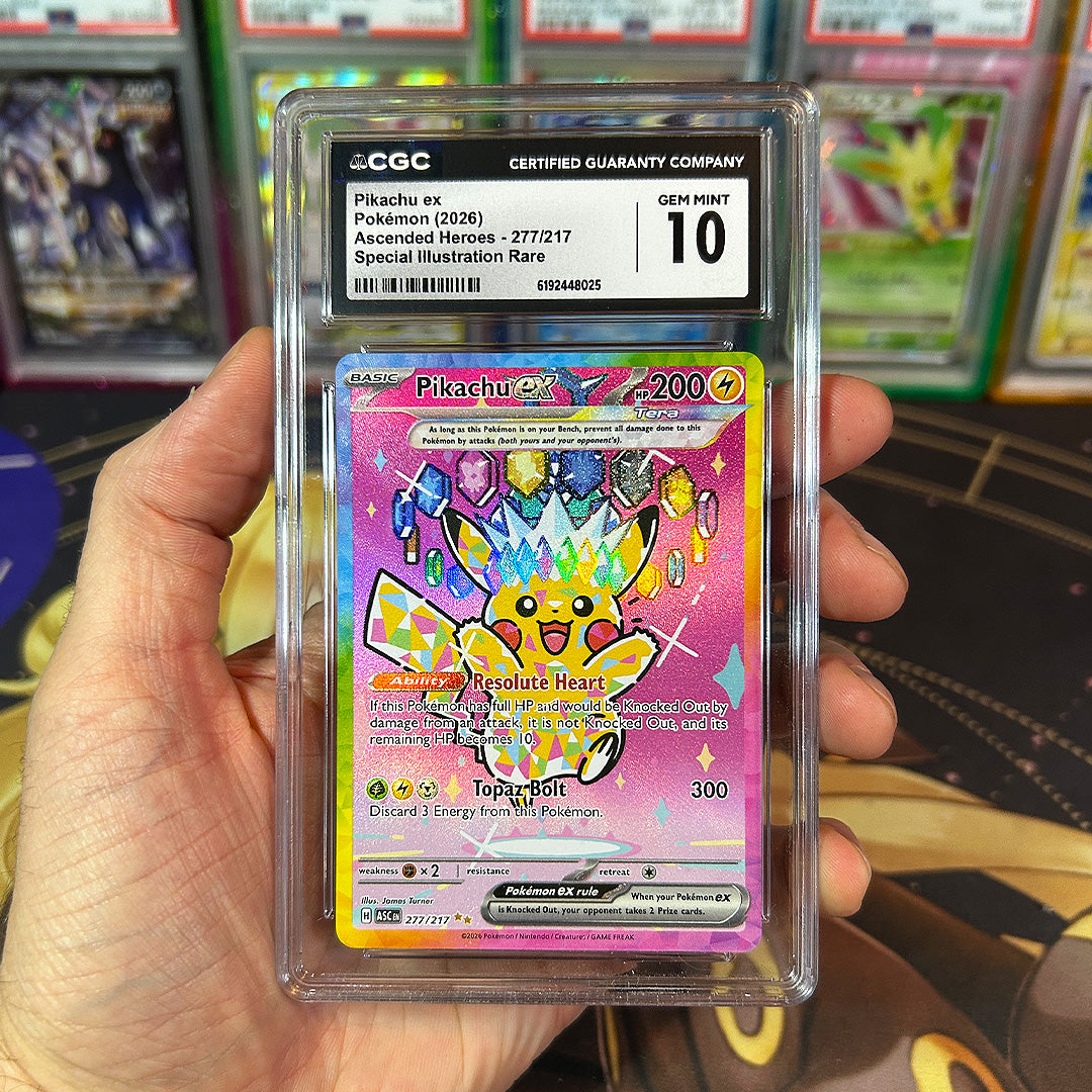 CGC 10 Pikachu Rocket Race! *PLEASE READ*