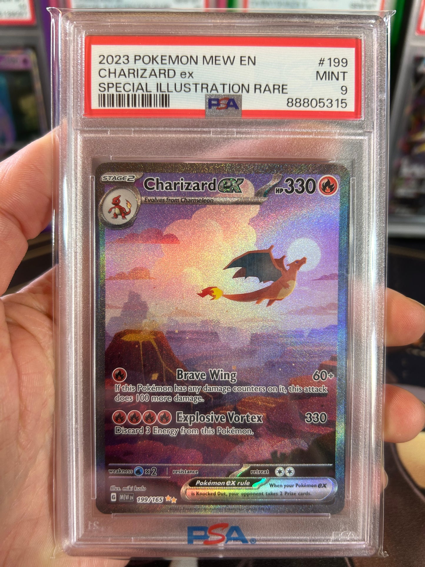 PSA 9 Charizard SIR Rocket Race! *PLEASE READ*