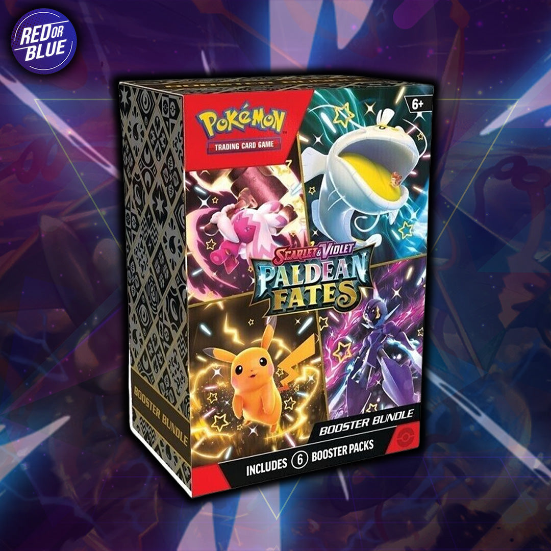 Paldean Fates Booster Bundle (6 packs) - Ripped Live *PLEASE READ*