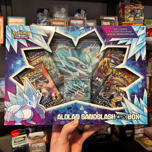 Alolan Sandslash GX Collection Box Rocket Race! *PLEASE READ*