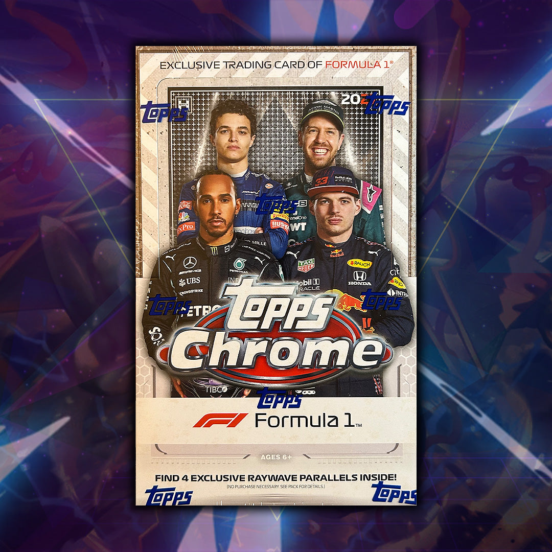 2021 Topps Chrome Formula 1 Booster Box - Ripped Live *PLEASE READ*