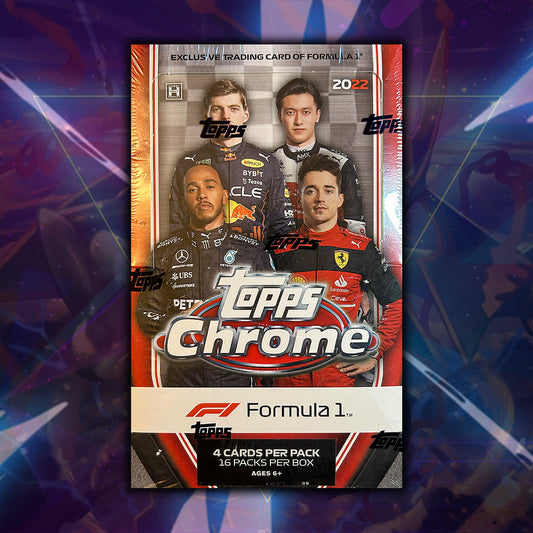 2022 Topps Chrome Formula 1 Booster Box - Ripped Live *PLEASE READ*