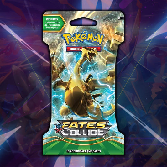 XY Fates Collide Sleeved Booster Pack - Ripped Live *PLEASE READ*