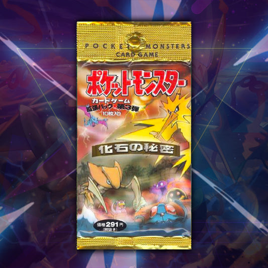 JPN Fossil Booster Pack - Ripped Live *PLEASE READ*