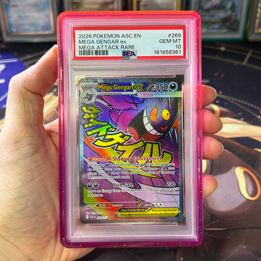 PSA 10 Mega Gengar Rocket Race! *PLEASE READ*