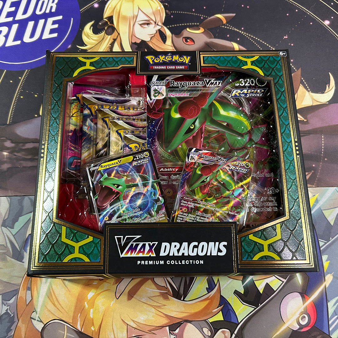 VMAX Dragons Collection Box Rocket Race! (11 SWSH Packs) *PLEASE READ*