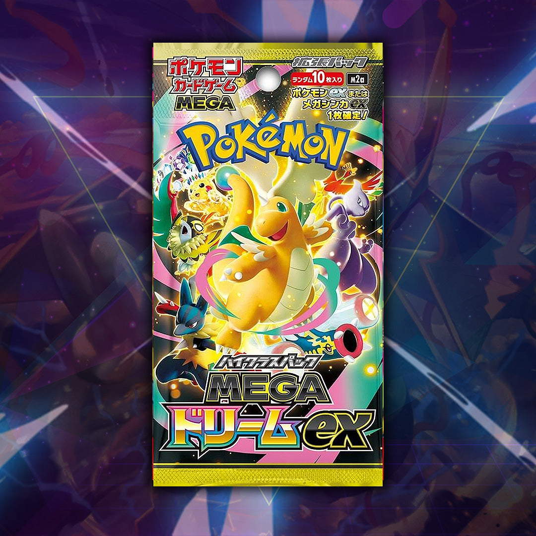 Mega Dream EX Booster Pack - Ripped Live *PLEASE READ*