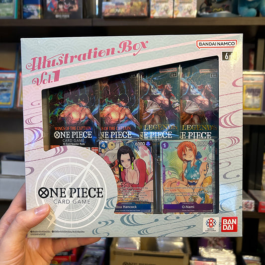 English One Piece Illustration Box Vol 1 - Ripped Live *PLEASE READ*