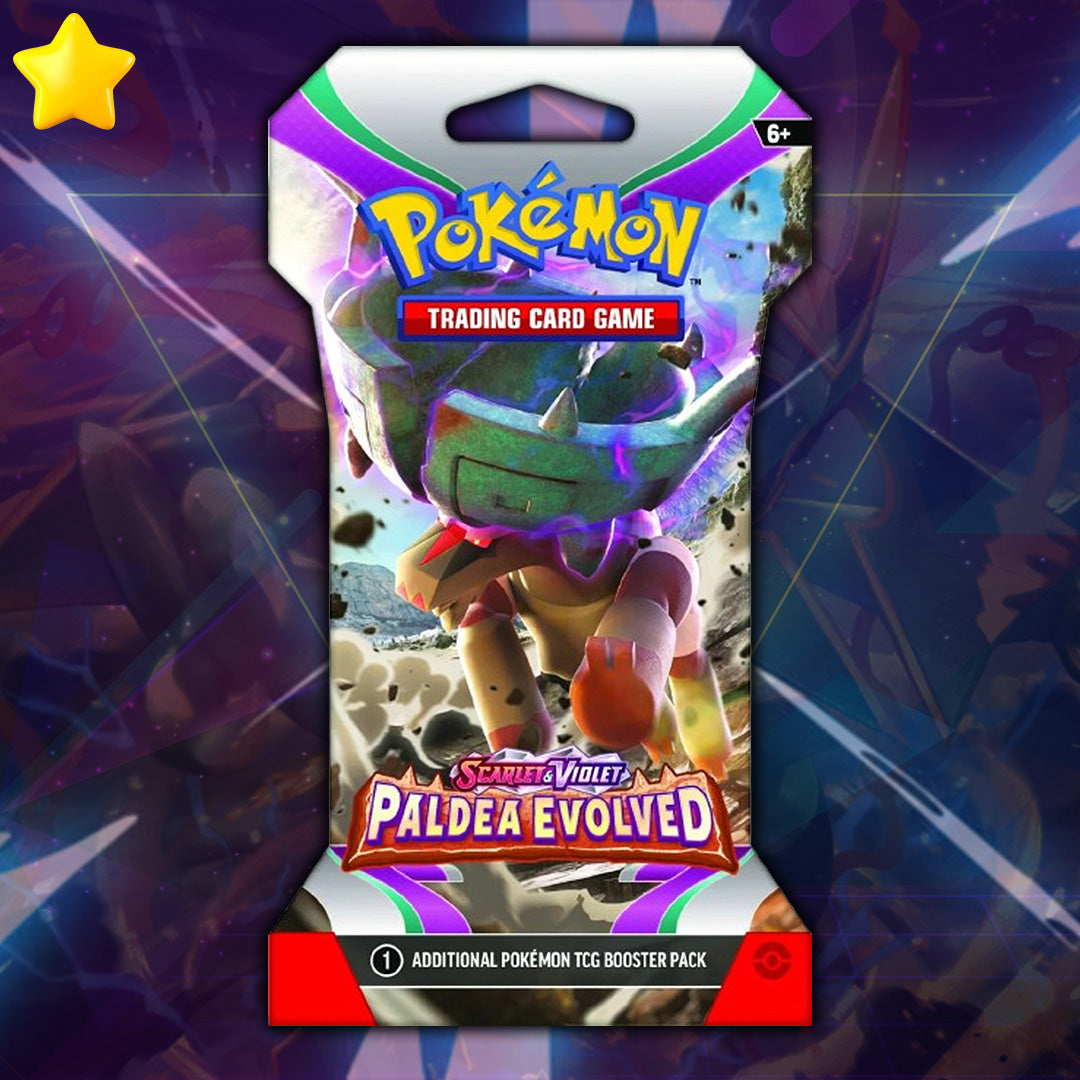Paldea Evolved Sleeved Booster Pack - Ripped Live *PLEASE READ*