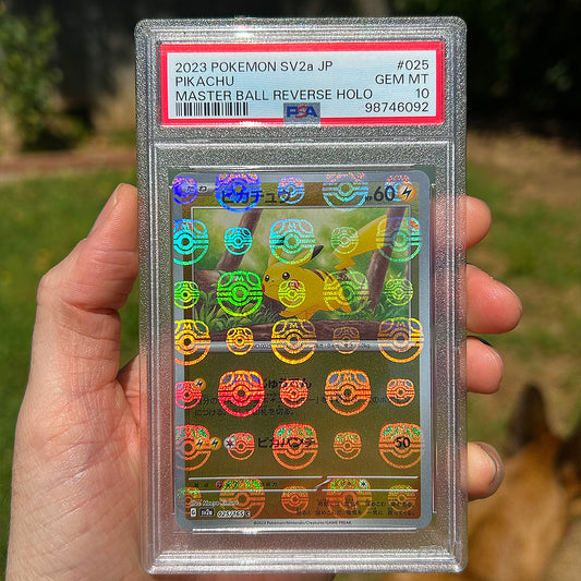 PSA 10 Pikachu Master Ball Rocket Race! *PLEASE READ*