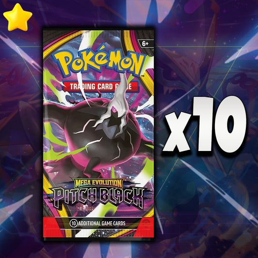 10 Pitch Black Booster Packs (Bonus Available) - Ripped Live *PLEASE READ*