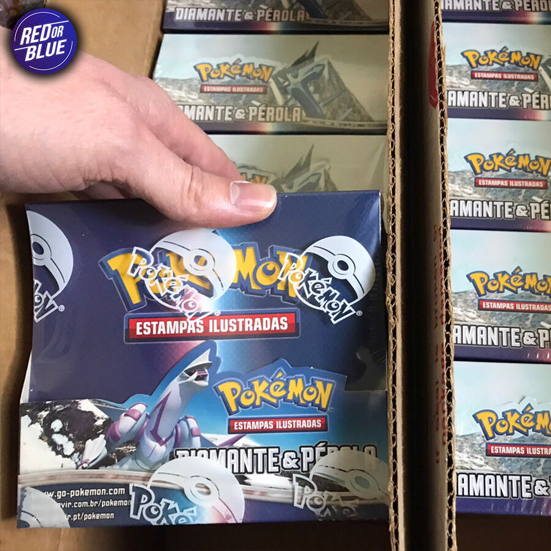 Portuguese Diamond & Pearl Base Set Booster Box *PLEASE READ*