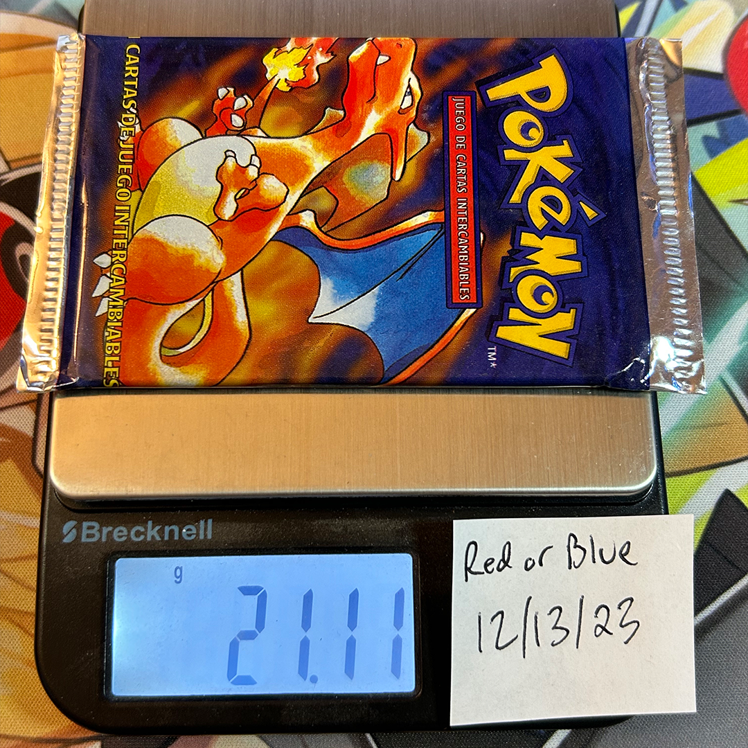 Heavy Base Set Spanish Booster Pack (Charizard Art) - Opened Live or Shipped Sealed *PLEASE READ*