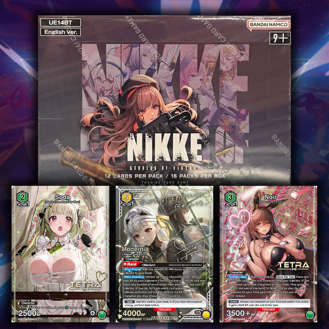 English Union Arena Nikke Booster Box - Ripped Live *PLEASE READ*
